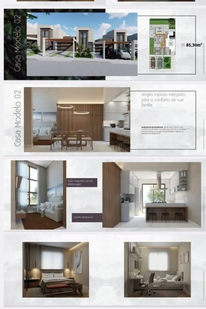 Casa, 3 quartos, 87 m² - Foto 3