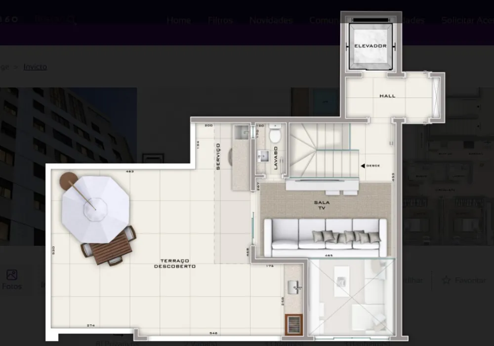 Cobertura, 3 quartos, 48 m² - Foto 11