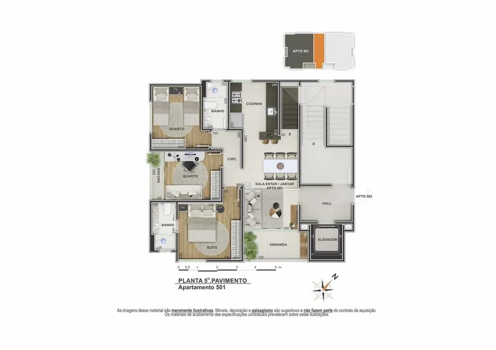 Cobertura, 3 quartos, 150 m² - Foto 5