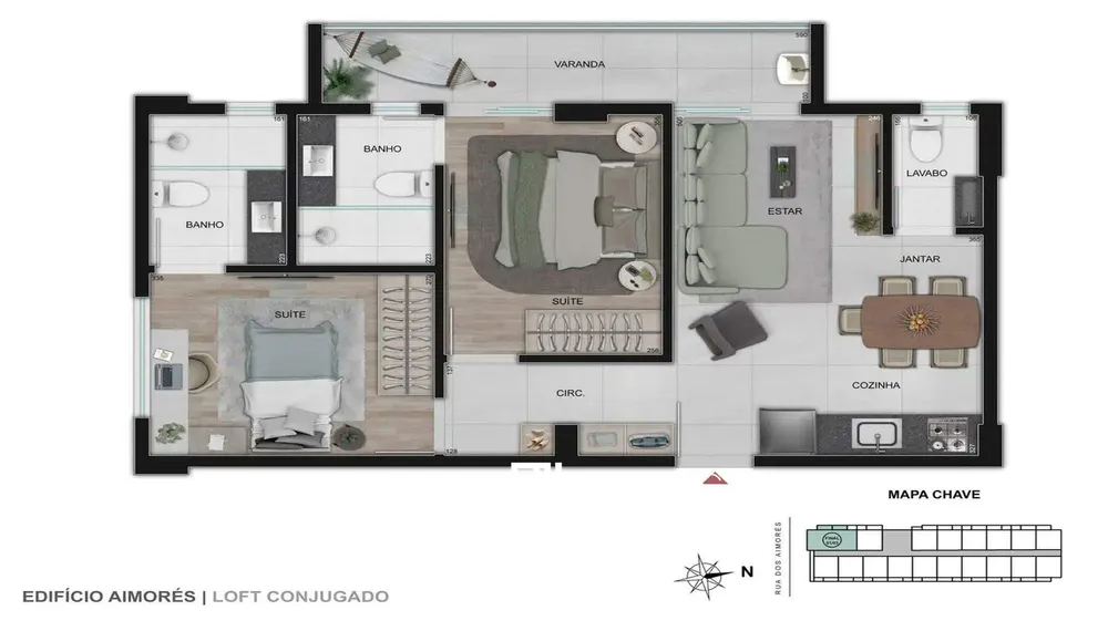 Apartamento, 1 quarto, 30 m² - Foto 7