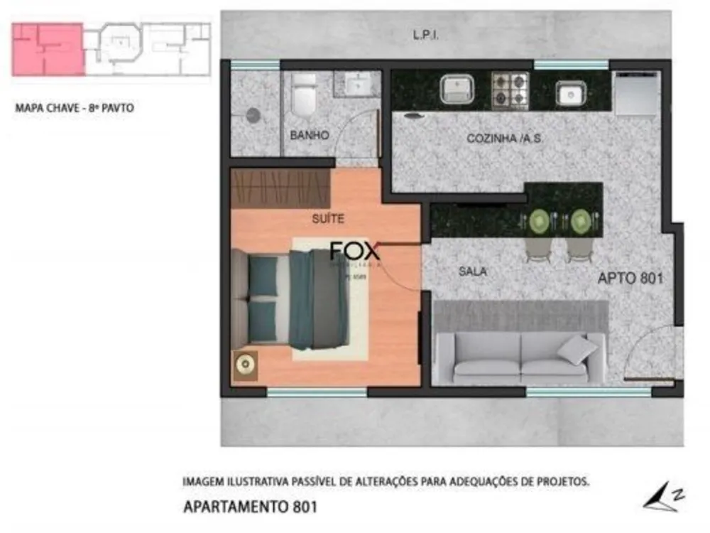 Apartamento, 2 quartos, 81 m² - Foto 1