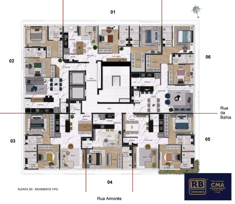 Apartamento, 2 quartos, 69 m² - Foto 4