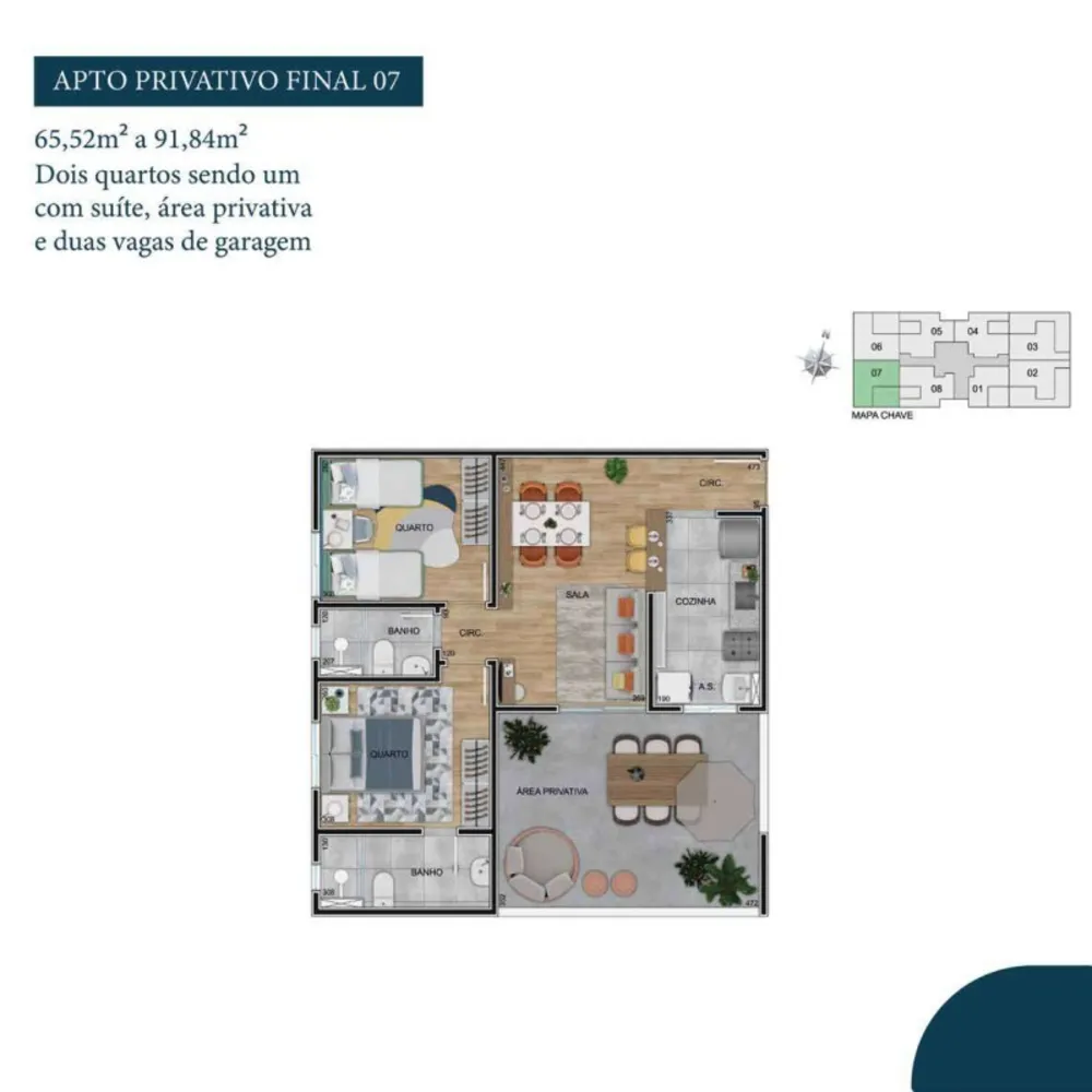 Apartamento, 2 quartos, 47 m² - Foto 13