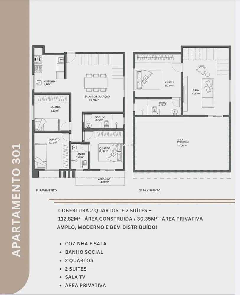 Apartamento, 2 quartos, 70 m² - Foto 4