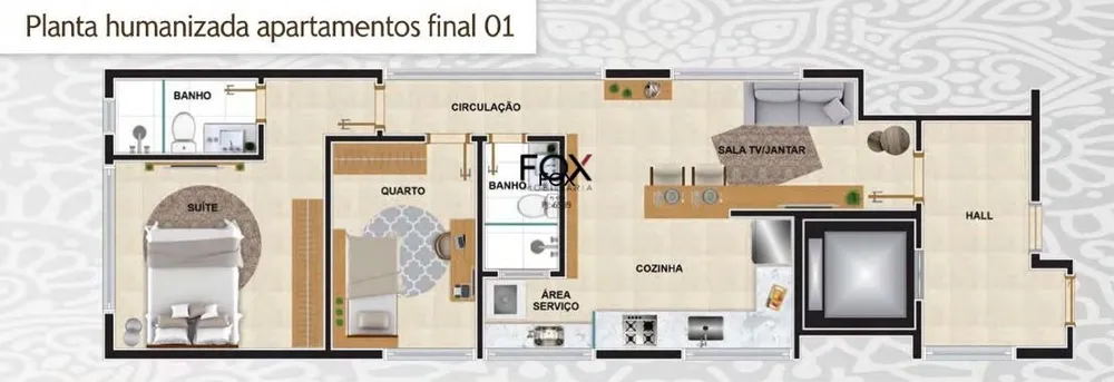 Apartamento, 2 quartos, 66 m² - Foto 9
