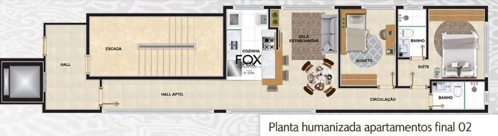 Apartamento, 2 quartos, 66 m² - Foto 10