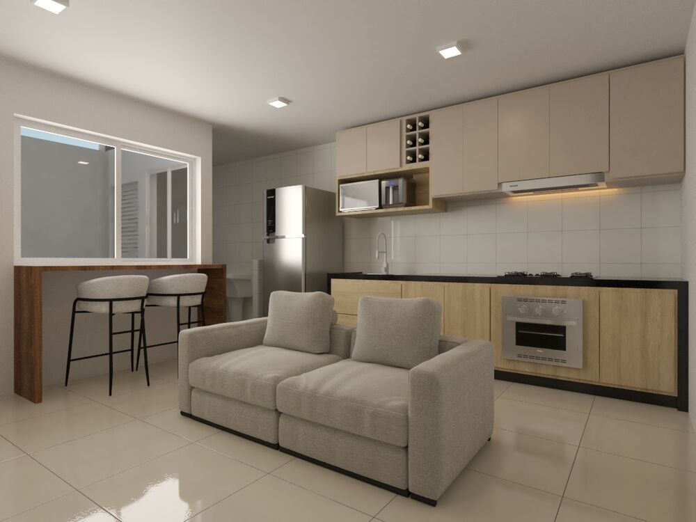 Apartamento à venda com 2 quartos, 62m² - Foto 1
