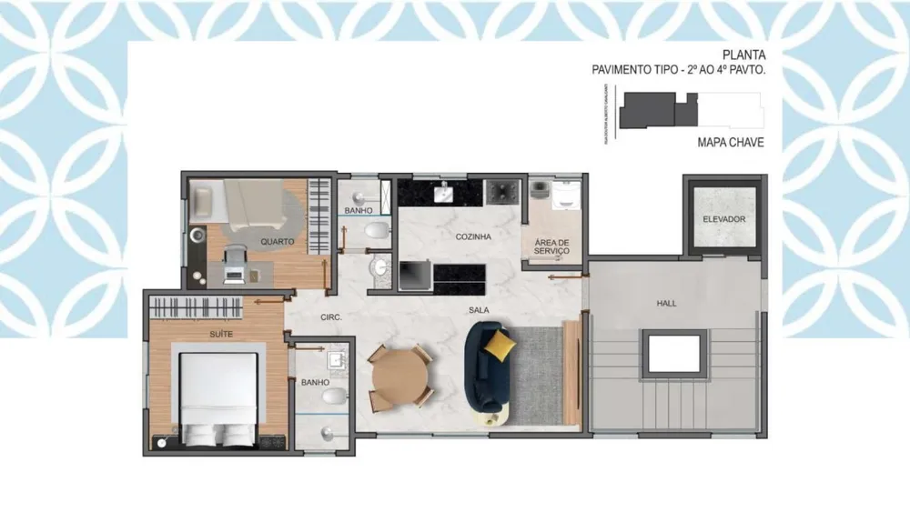 Apartamento, 3 quartos, 82 m² - Foto 4
