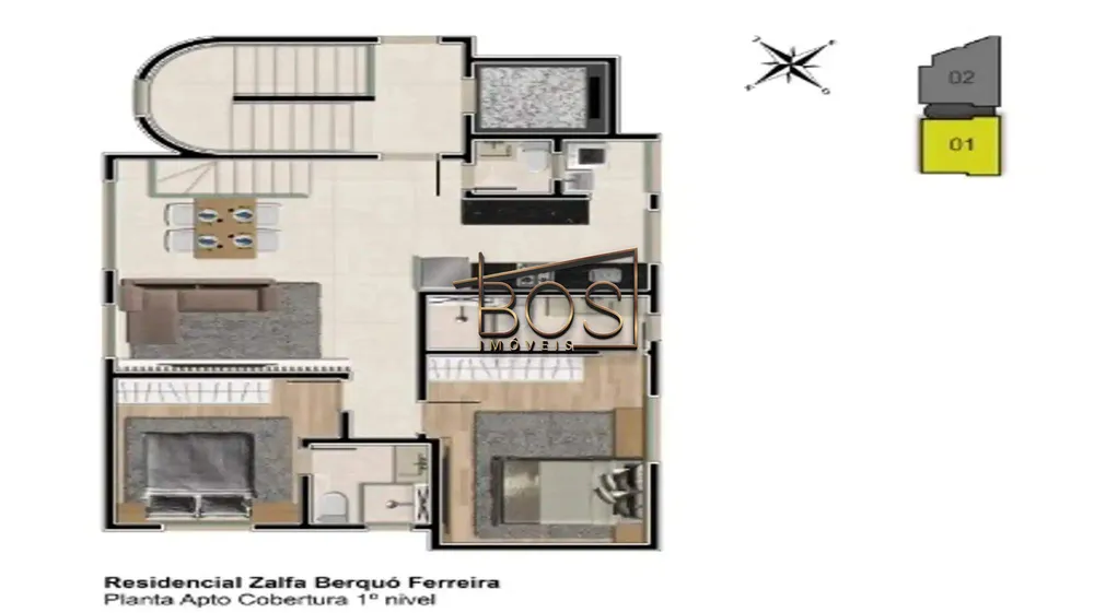 Apartamento, 3 quartos, 133 m² - Foto 9