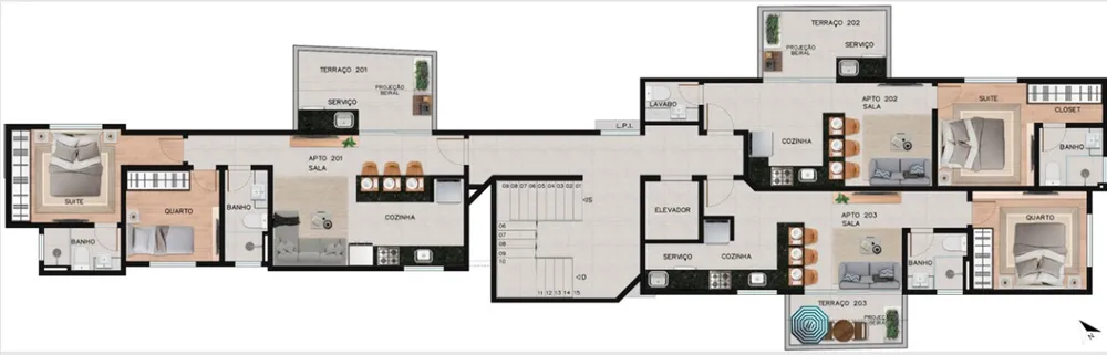Apartamento, 1 quarto, 47 m² - Foto 4