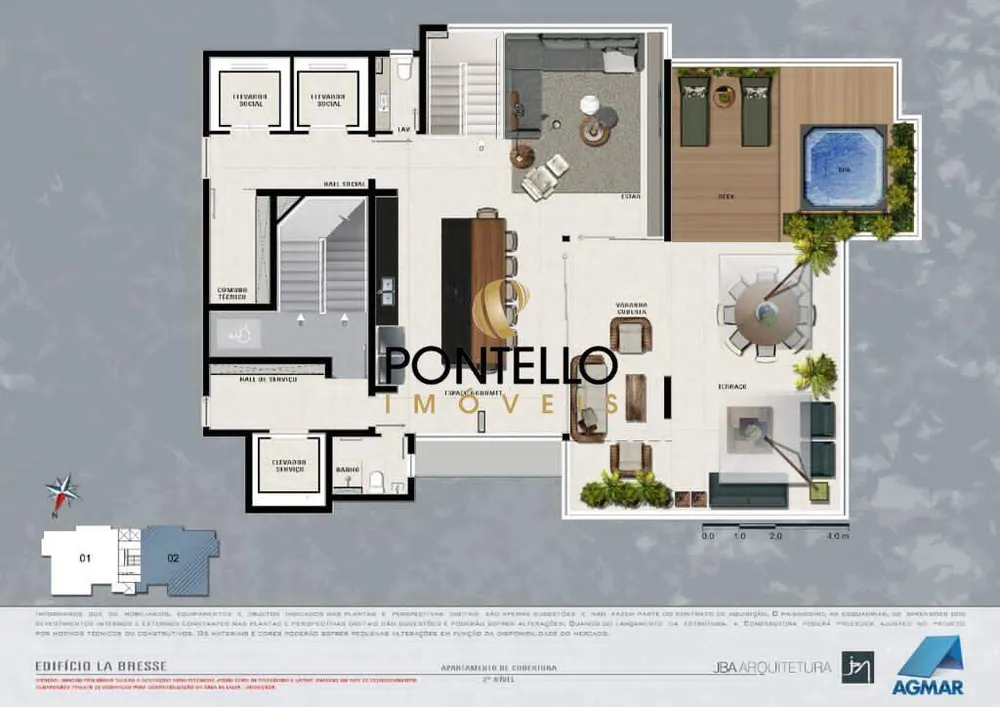Apartamento, 4 quartos, 346 m² - Foto 4