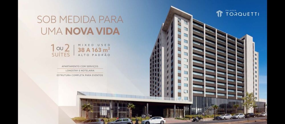 Flat/Apart Hotel à venda com 1 quarto, 39m² - Foto 1