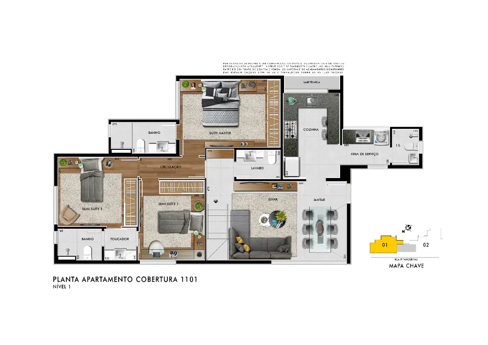 Apartamento, 3 quartos, 96 m² - Foto 15