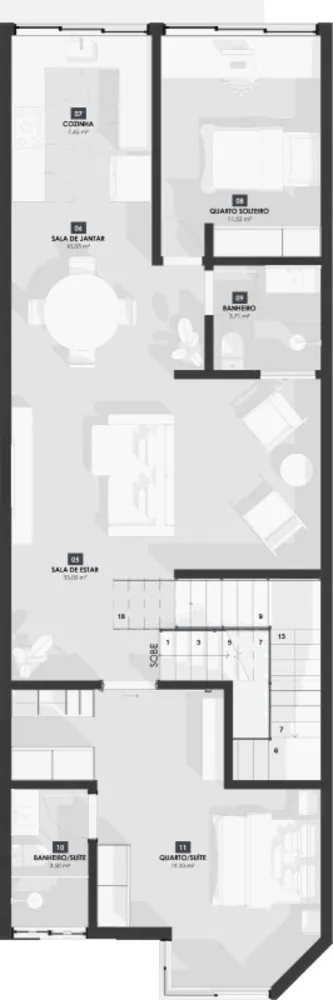 Casa, 2 quartos, 90 m² - Foto 6