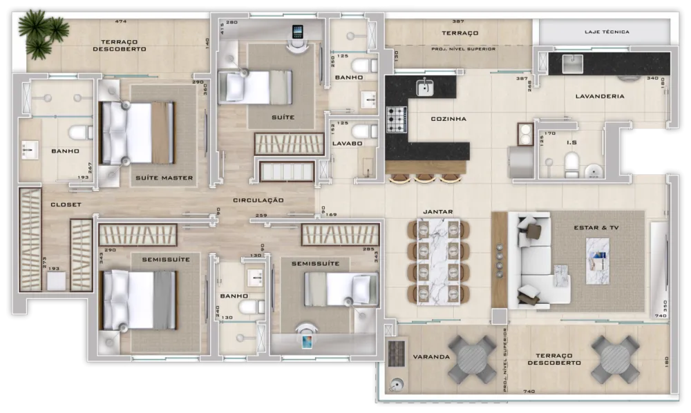 Apartamento, 4 quartos, 160 m² - Foto 7