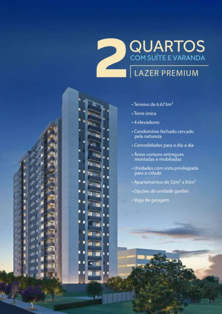 Apartamento, 2 quartos, 56 m² - Foto 1