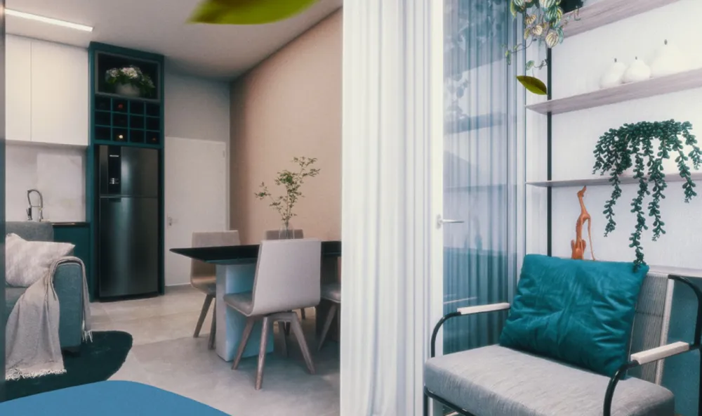 Apartamento, 2 quartos, 55 m² - Foto 2