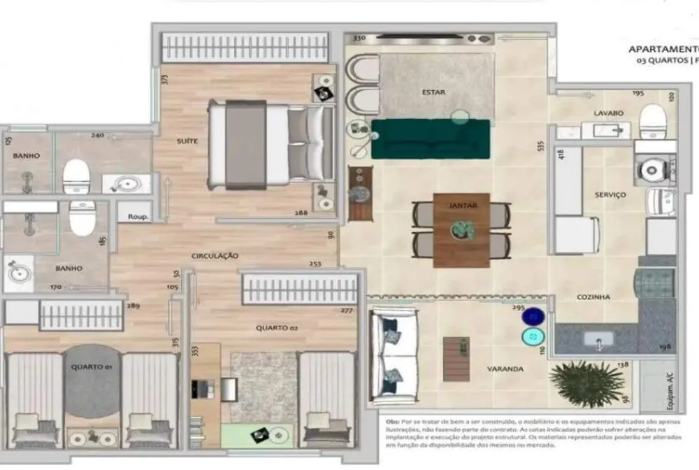 Apartamento, 2 quartos, 72 m² - Foto 5