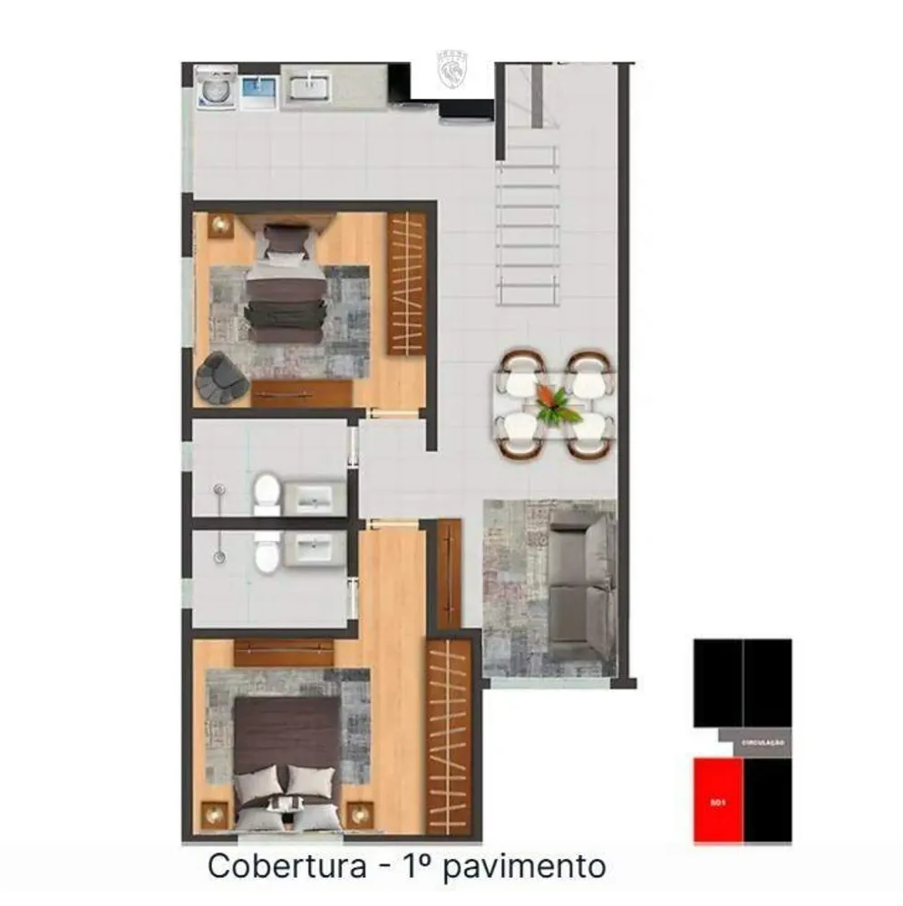 Apartamento, 2 quartos, 79 m² - Foto 12
