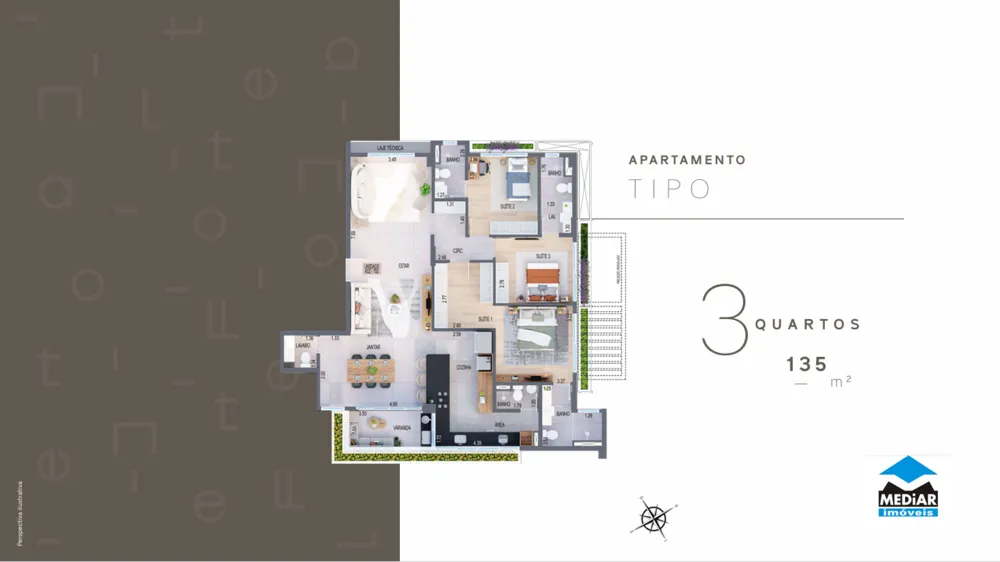 Apartamento, 4 quartos, 136 m² - Foto 15