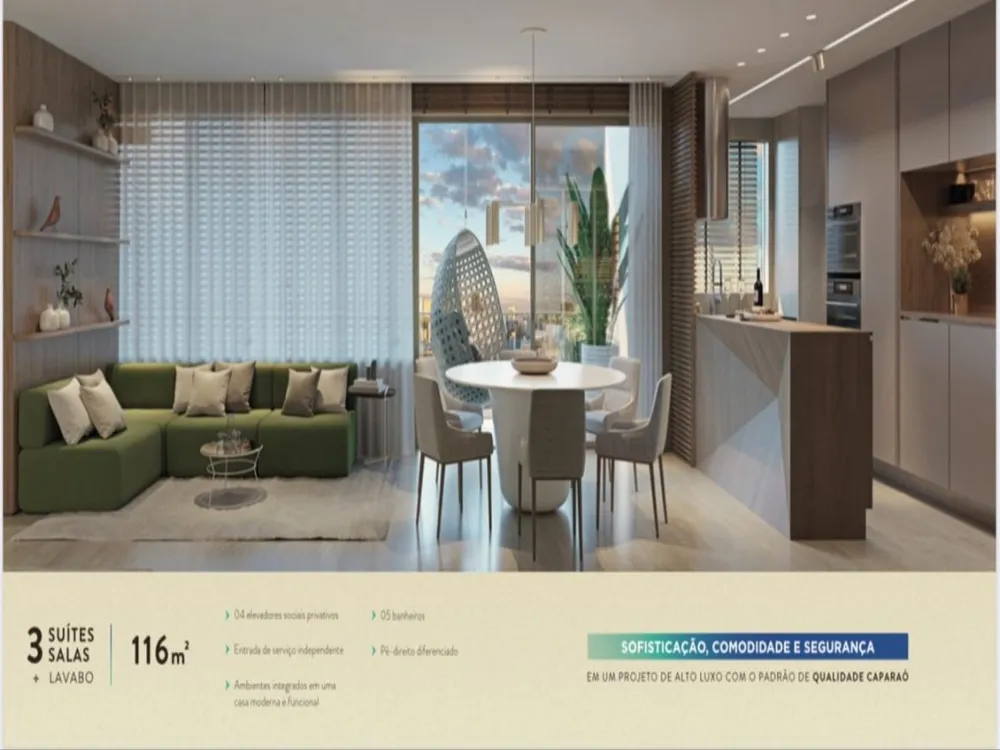 Apartamento, 3 quartos, 116 m² - Foto 2