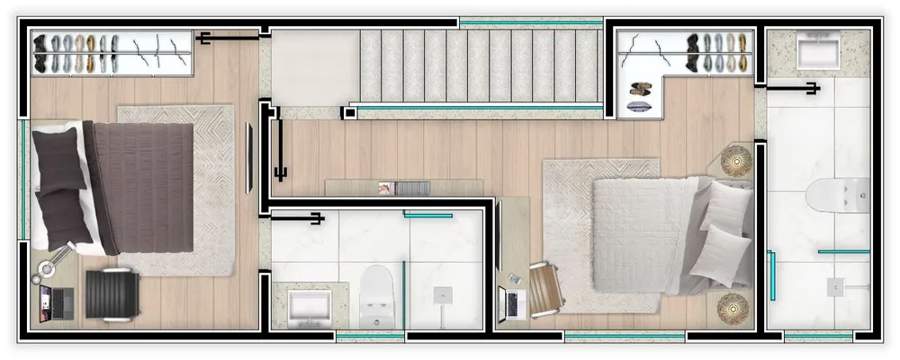 Cobertura, 2 quartos, 60 m² - Foto 19