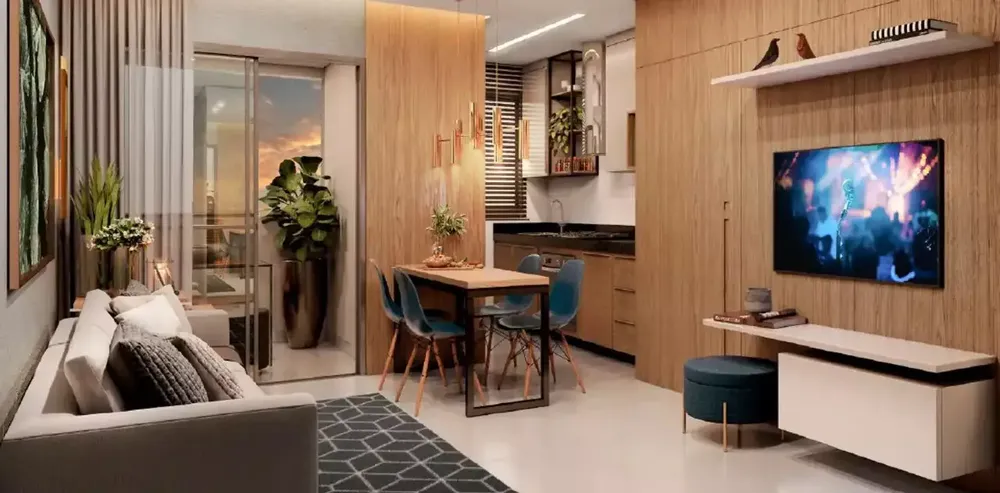 Apartamento, 1 quarto, 39 m² - Foto 1