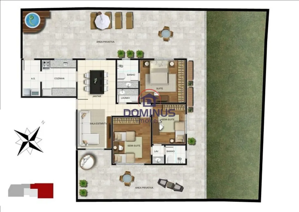 Apartamento, 2 quartos, 62 m² - Foto 9