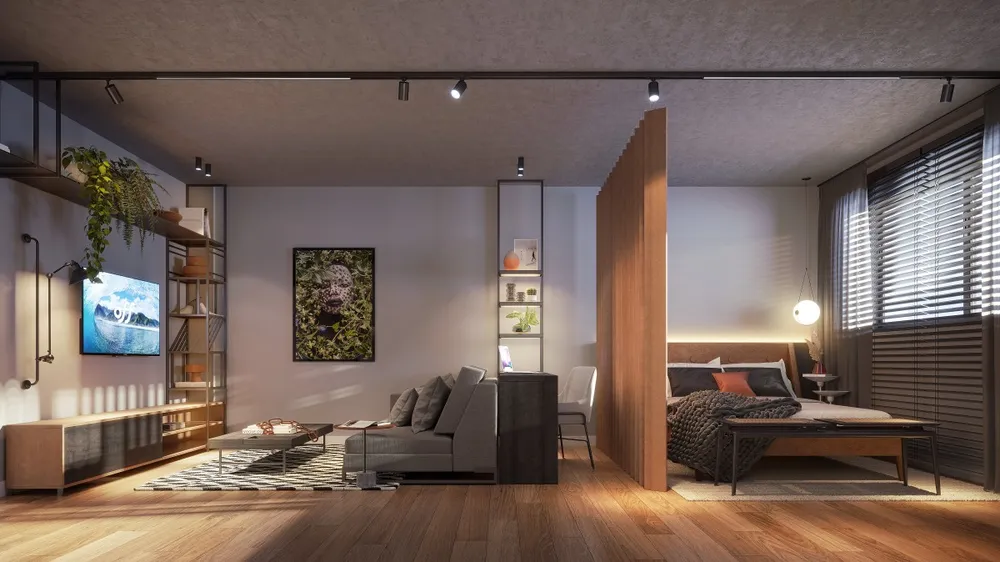 Apartamento, 1 quarto, 40 m² - Foto 2