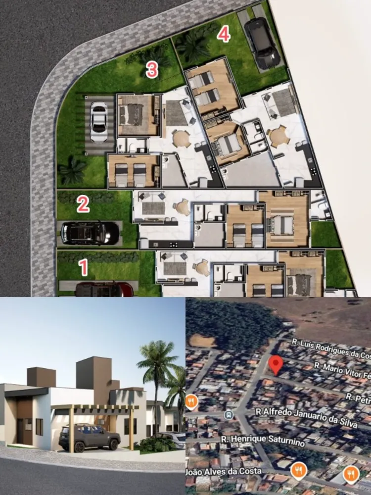 Casa, 2 quartos, 60 m² - Foto 3