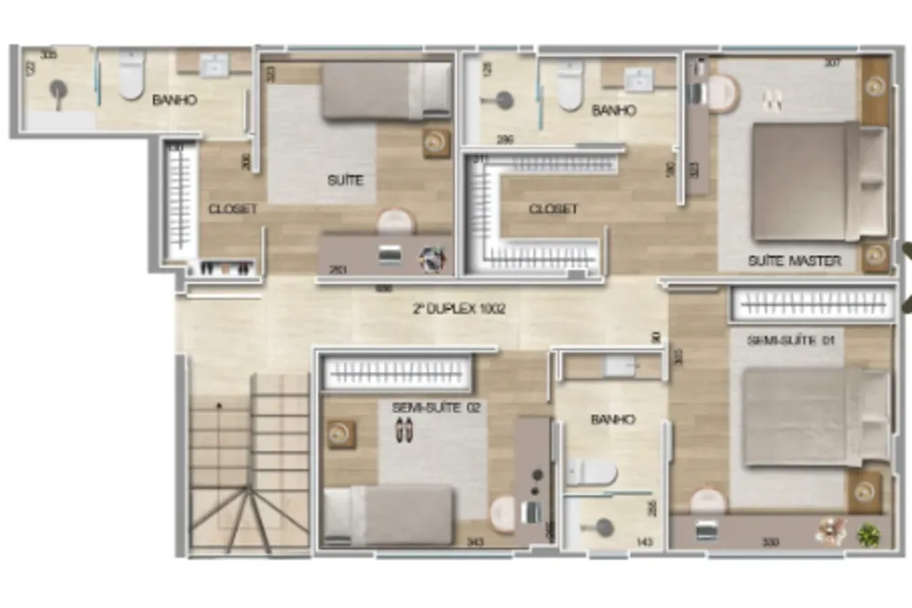 Apartamento, 4 quartos, 162 m² - Foto 2
