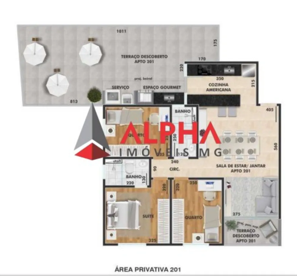 Apartamento, 3 quartos, 140 m² - Foto 2