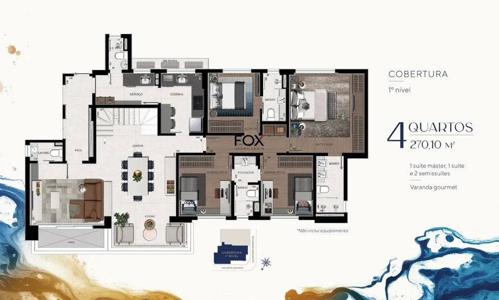 Apartamento, 4 quartos, 143 m² - Foto 12
