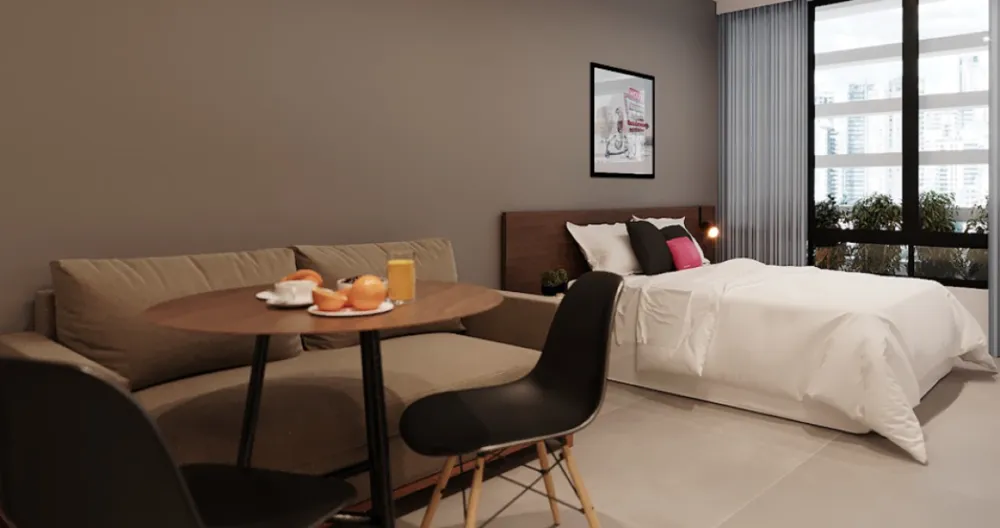 Apartamento, 1 quarto, 26 m² - Foto 9