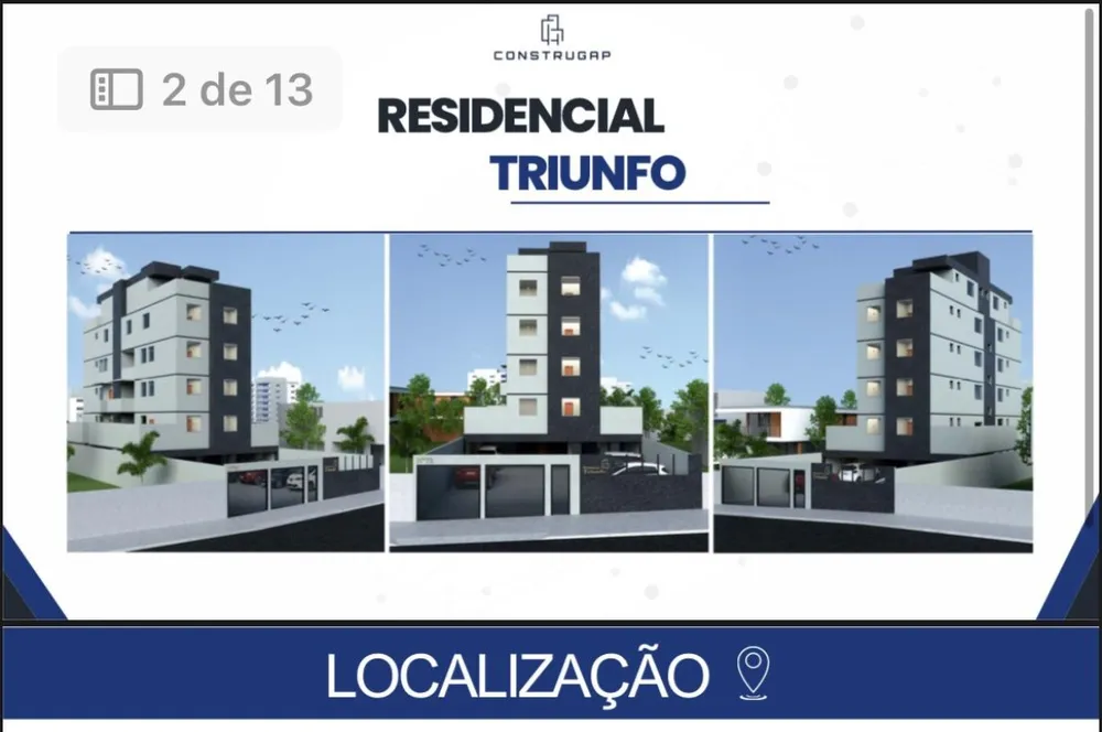 Apartamento, 3 quartos, 57 m² - Foto 1