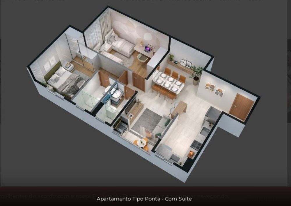 Apartamento à venda com 2 quartos, 54m² - Foto 7