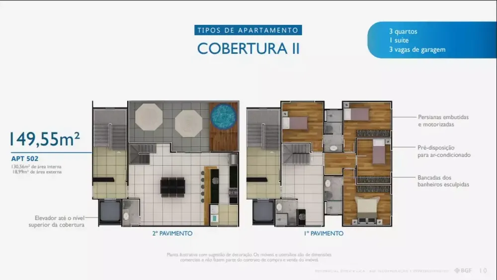 Cobertura, 3 quartos, 180 m² - Foto 4
