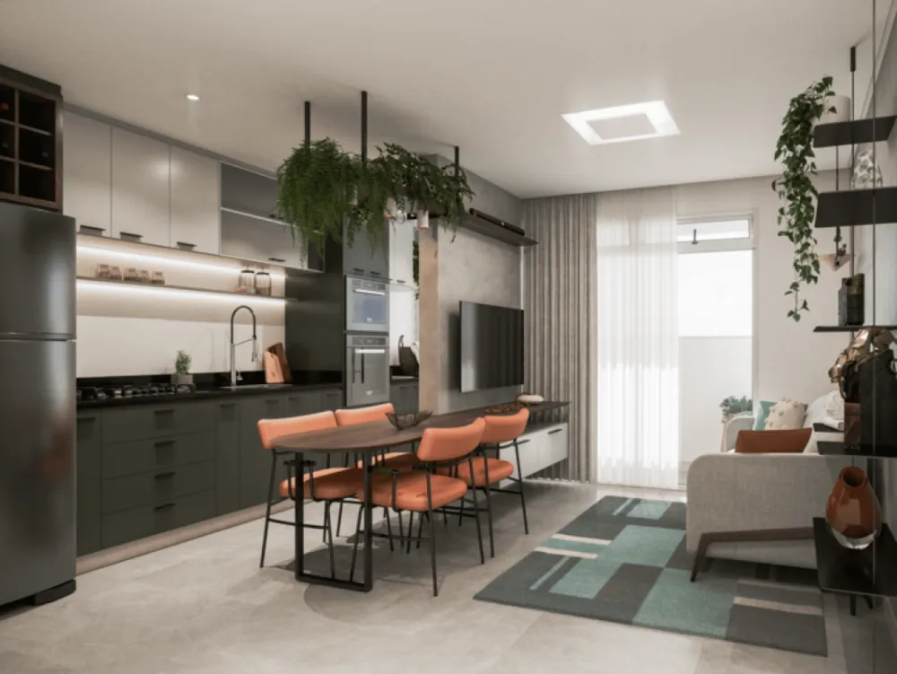 Apartamento, 2 quartos, 55 m² - Foto 2