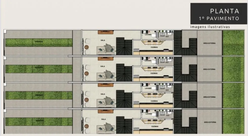 Casa, 2 quartos, 59 m² - Foto 7