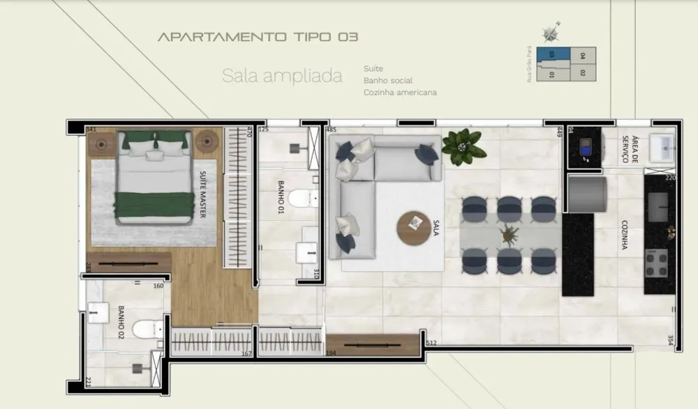 Cobertura, 2 quartos, 132 m² - Foto 15