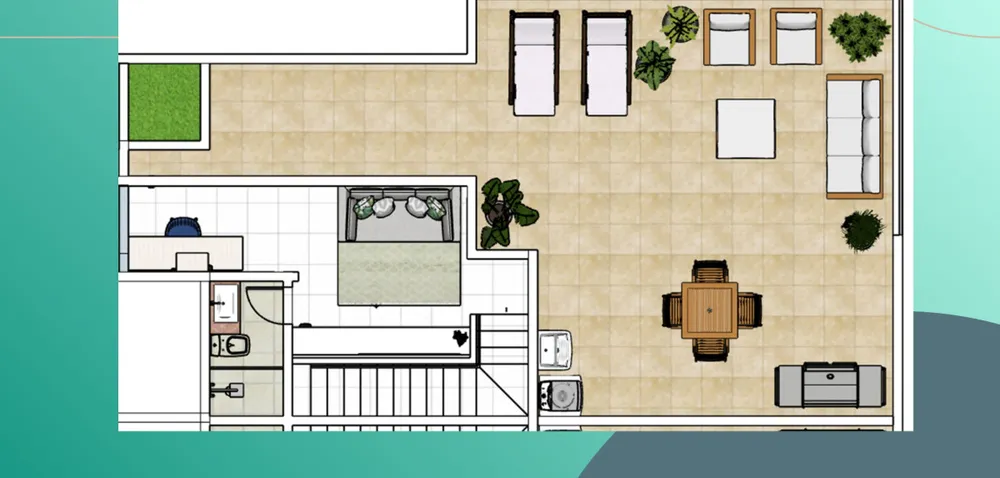 Cobertura, 3 quartos, 55 m² - Foto 5
