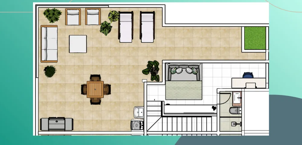 Cobertura, 3 quartos, 55 m² - Foto 9