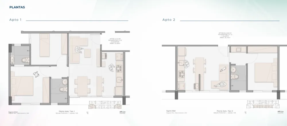 Apartamento, 2 quartos, 51 m² - Foto 6