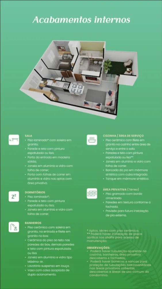 Apartamento, 2 quartos, 44 m² - Foto 7