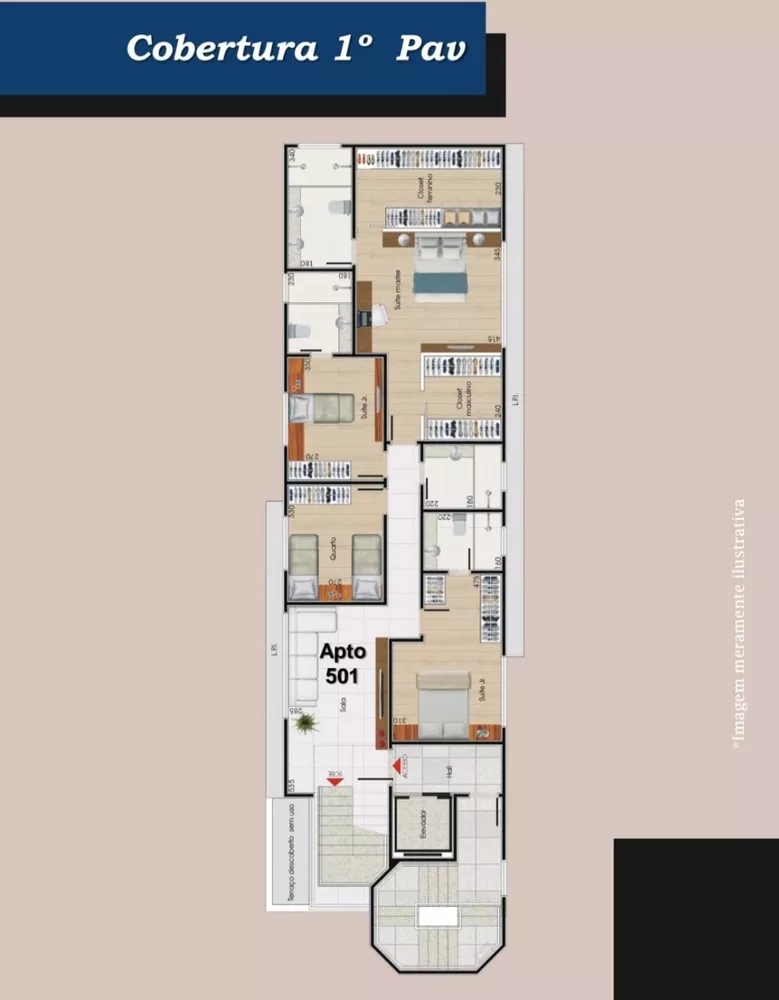 Apartamento à venda com 4 quartos, 147m² - Foto 7