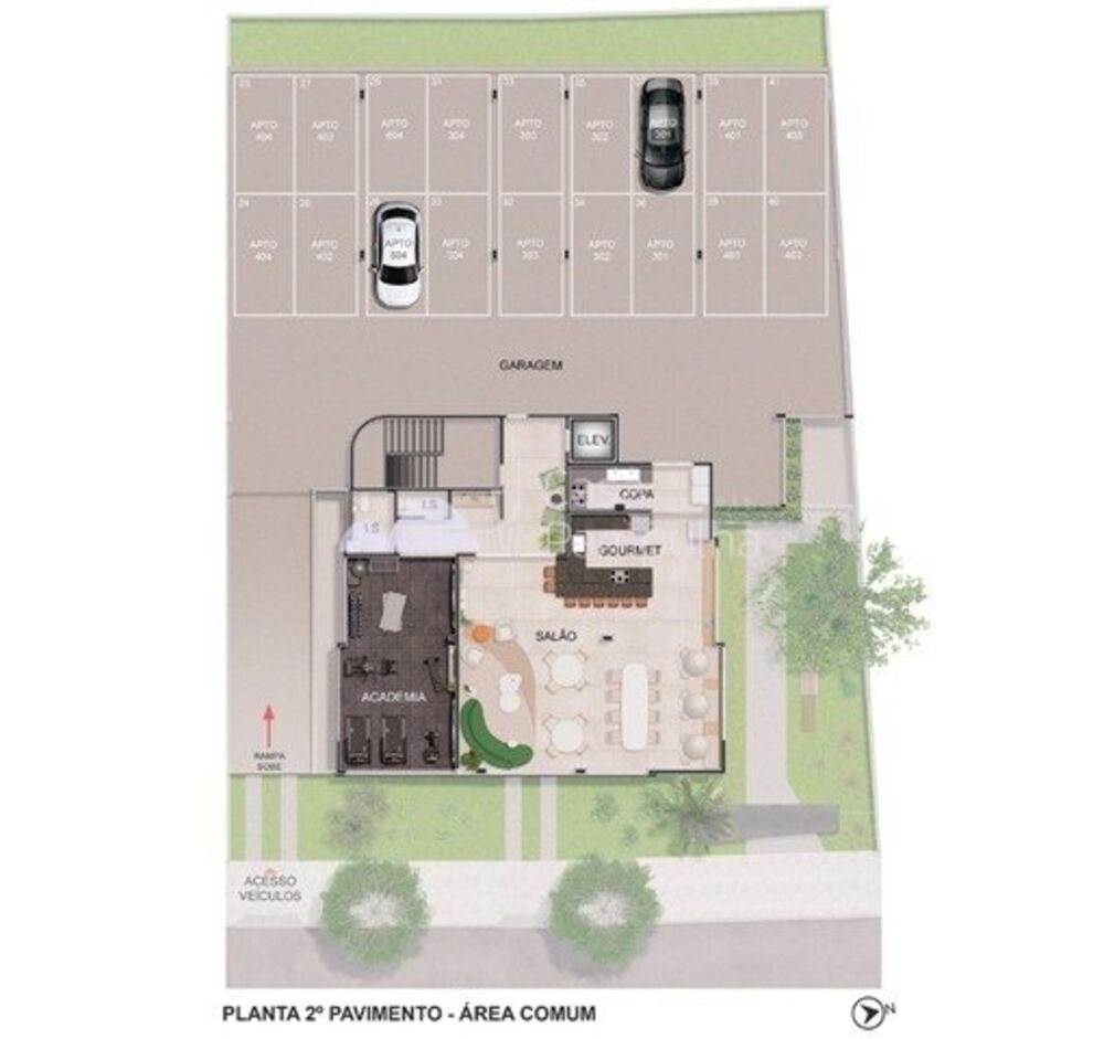 Apartamento à venda com 3 quartos, 69m² - Foto 1