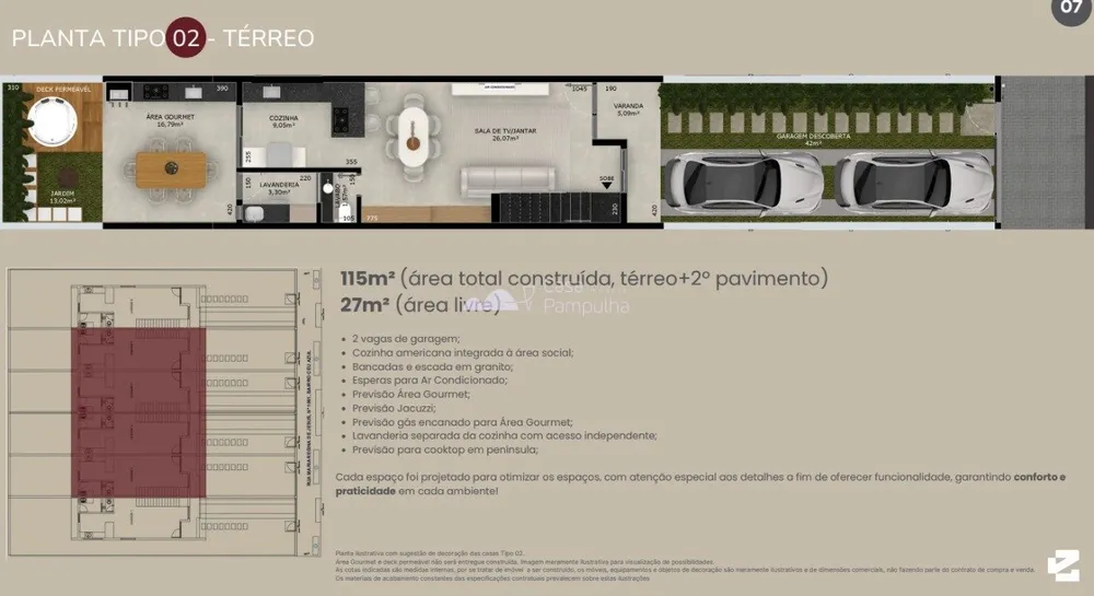 Casa, 3 quartos, 122 m² - Foto 7