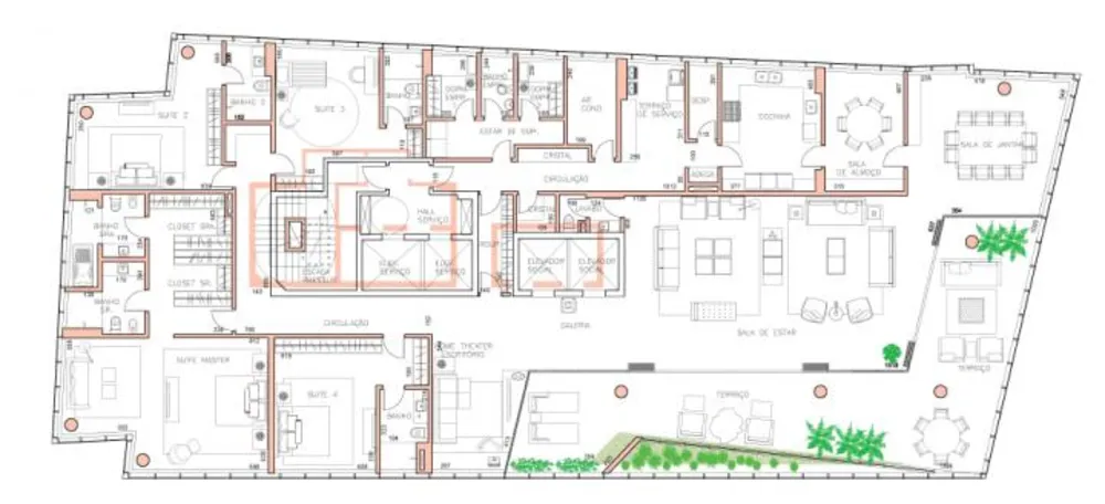 Apartamento, 4 quartos, 575 m² - Foto 6