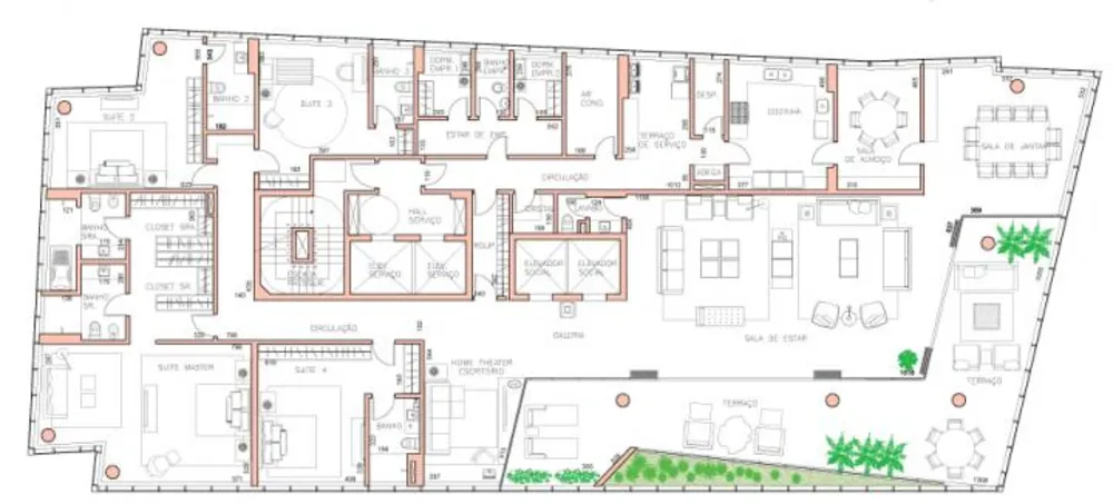 Apartamento, 4 quartos, 575 m² - Foto 7