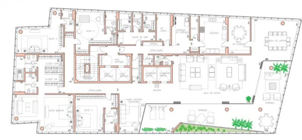 Apartamento, 4 quartos, 575 m² - Foto 5